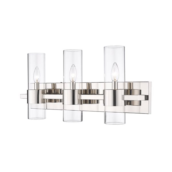 Z-Lite Polished Nickel Lawson 3-Light Vanity