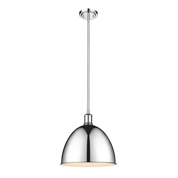 Z-Lite Chrome Sawyer 1-Light Pendant