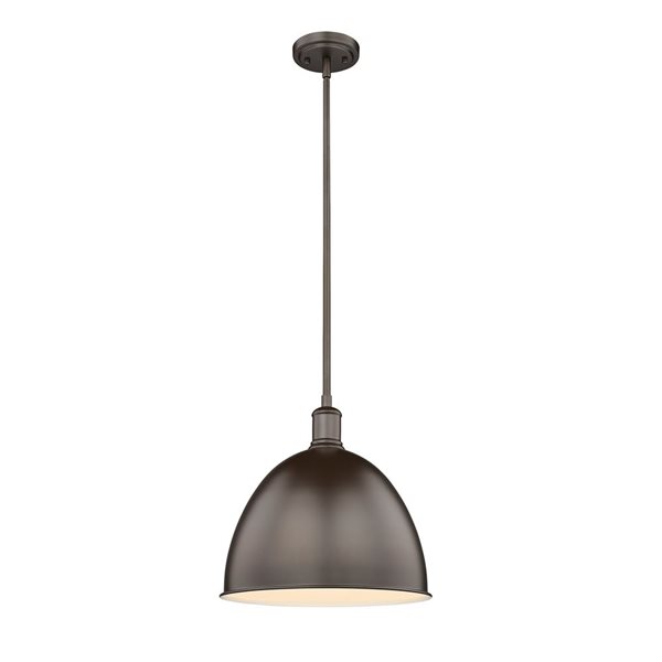 Z-Lite Bronze Sawyer 1-Light Pendant