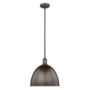 Z-Lite Bronze Sawyer 1-Light Pendant