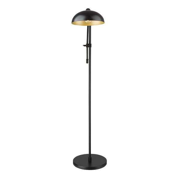 Z-Lite Bellamy Matte Black  1-Light Floor Lamp