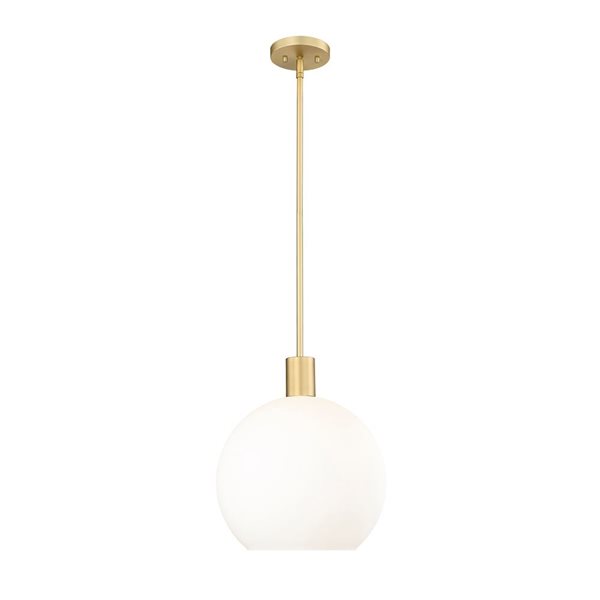 Z-Lite Olde Brass Margo 1-Light Pendant