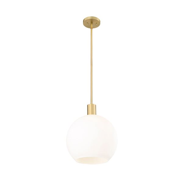 Z-Lite Olde Brass Margo 1-Light Pendant