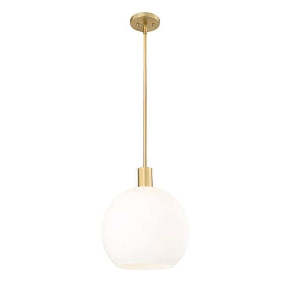 Z-Lite Olde Brass Margo 1-Light Pendant