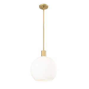 Z-Lite Olde Brass Margo 1-Light Pendant