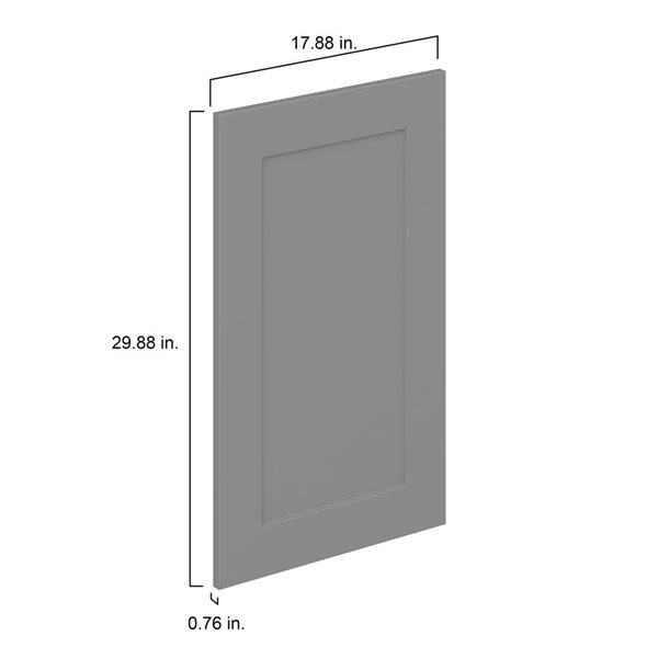 Hugo&Borg Beaumont 17.88 x 29.88 x 0.75-in Cabinet Door Front