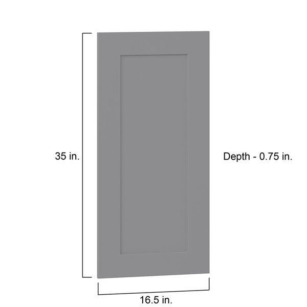 Hugo&Borg Beaumont 16.5 x 35 x 0.75-in Cabinet Door Front