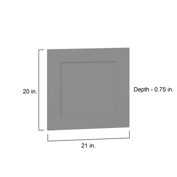 Hugo&Borg Beaumont 21 x 20 x 0.75-in Cabinet Door Front