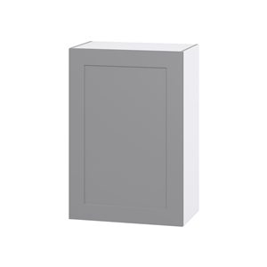 Hugo&Borg Beaumont 24 x 35 x 14.88-in Painted Slate Grey Door Wall Semi-Custom Cabinet