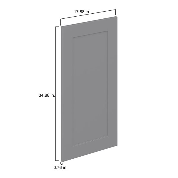 Hugo&Borg Beaumont 17.88 x 34.88 x 0.75-in Cabinet Door Front