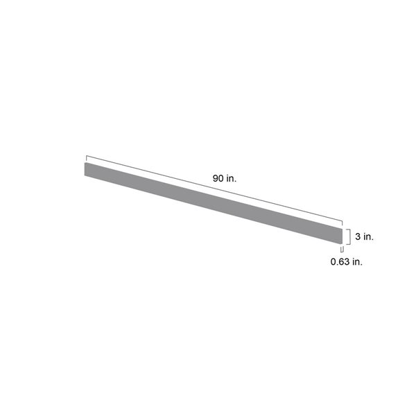 Hugo&Borg Beaumont 3 x 90 x 0.63-in Cabinet Fill Strip