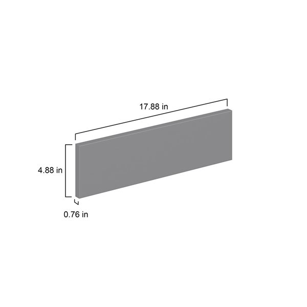 Hugo&Borg Beaumont 17.88 x 4.88 x 0.75-in Cabinet Drawer Front