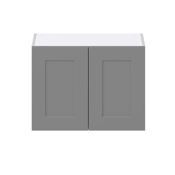 Hugo&Borg Beaumont 27 x 20 x 14.88-in Painted Slate Grey Door Wall Semi-Custom Cabinet