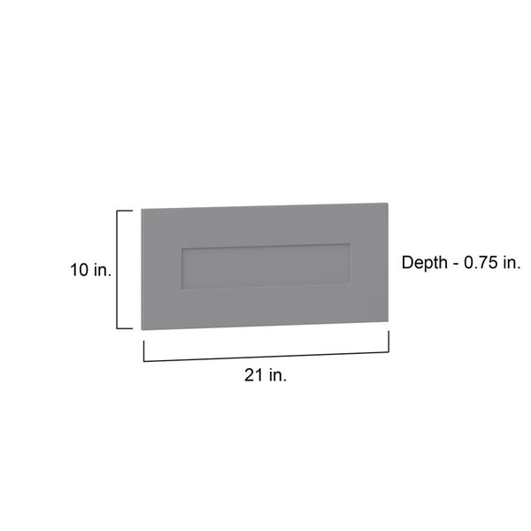 Hugo&Borg Beaumont 21 x 10 x 0.75-in Cabinet Drawer Front