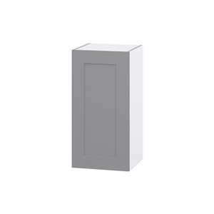 Hugo&Borg Beaumont 15 x 30 x 14.88-in Painted Slate Grey Door Wall Semi-Custom Cabinet