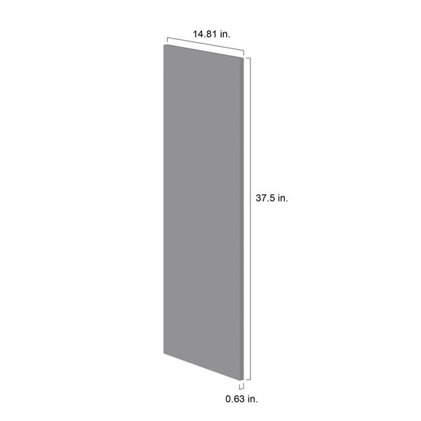 Hugo&Borg Beaumont 37.5 x 14.81 x 0.63-in Cabinet End Panel