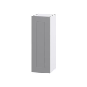 Hugo&Borg Beaumont 12 x 35 x 14.88-in Painted Slate Grey Door Wall Semi-Custom Cabinet