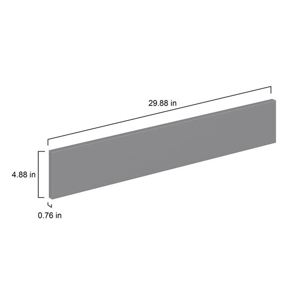 Hugo&Borg Beaumont 29.88 x 4.88 x 0.75-in Cabinet Drawer Front