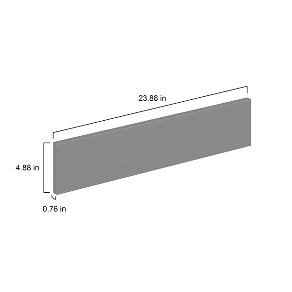 Hugo&Borg Beaumont 23.88 x 4.88 x 0.75-in Cabinet Drawer Front