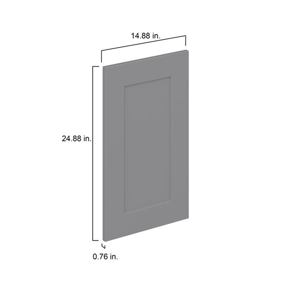 Hugo&Borg Beaumont 14.88 x 24.88 x 0.75-in Cabinet Door Front