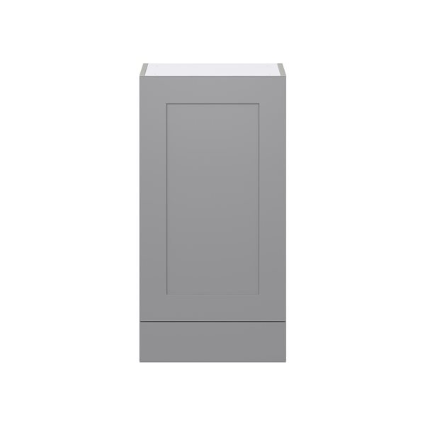 Hugo&Borg Beaumont 18 x 35 x 14.88-in Painted Slate Grey Door and Drawer Wall Semi-Custom Cabinet