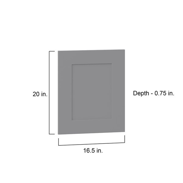 Hugo&Borg Beaumont 16.5 x 20 x 0.75-in Cabinet Door Front