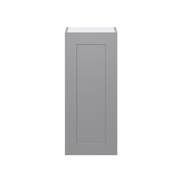 Hugo&Borg Beaumont 15 x 35 x 14.88-in Painted Slate Grey Door Wall Semi-Custom Cabinet