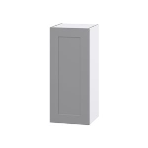 Hugo&Borg Beaumont 15 x 35 x 14.88-in Painted Slate Grey Door Wall Semi-Custom Cabinet