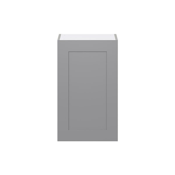 Hugo&Borg Beaumont 18 x 30 x 14.88-in Painted Slate Grey Door Wall Semi-Custom Cabinet