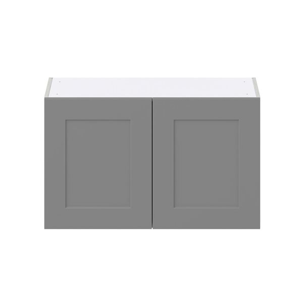 Hugo&Borg Beaumont 33 x 20 x 14.88-in Painted Slate Grey Door Wall Semi-Custom Cabinet