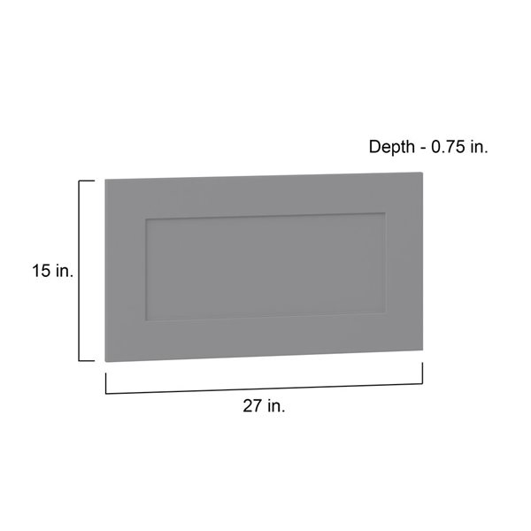 Hugo&Borg Beaumont 27 x 15 x 0.75-in Cabinet Drawer Front