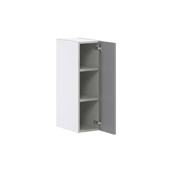 Hugo&Borg Beaumont 9 x 30 x 14.88-in Painted Slate Grey Door Wall Semi-Custom Cabinet