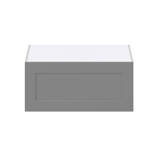 Hugo&Borg Beaumont 33 x 15 x 24.88-in Painted Slate Grey Door Wall Semi-Custom Cabinet