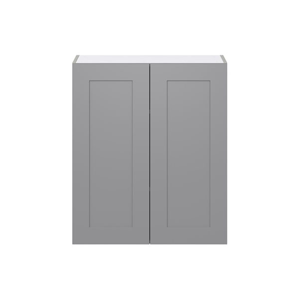 Hugo&Borg Beaumont 30 x 35 x 14.88-in Painted Slate Grey Door Wall Semi-Custom Cabinet