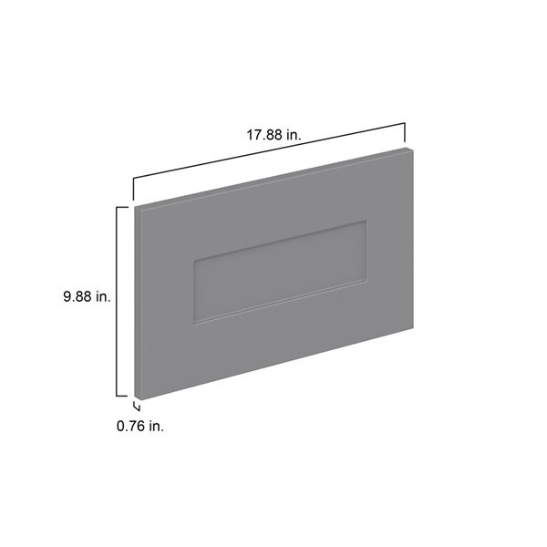 Hugo&Borg Beaumont 17.88 x 9.88 x 0.75-in Cabinet Door Front