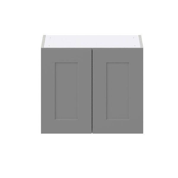 Hugo&Borg Beaumont 24 x 20 x 14.88-in Painted Slate Grey Door Wall Semi-Custom Cabinet