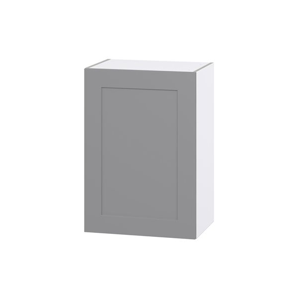 Hugo&Borg Beaumont 21 x 30 x 14.88-in Painted Slate Grey Door Wall Semi-Custom Cabinet