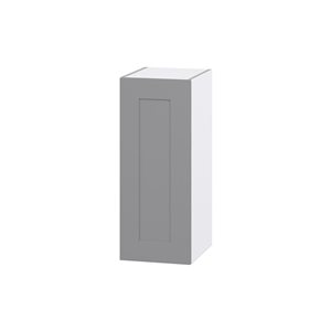 Hugo&Borg Beaumont 12 x 30 x 14.88-in Painted Slate Grey Door Wall Semi-Custom Cabinet