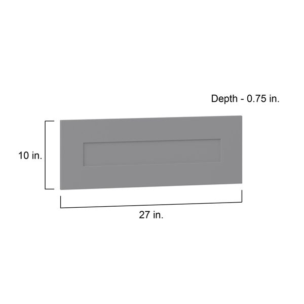 Hugo&Borg Beaumont 27 x 10 x 0.75-in Cabinet Drawer Front