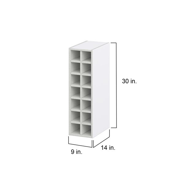 Hugo&Borg Beaumont Wall Wine Rack 9 x 30 in x 14-in