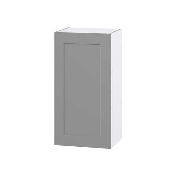 Hugo&Borg Beaumont 18 x 35 x 14.88-in Painted Slate Grey Door Wall Semi-Custom Cabinet