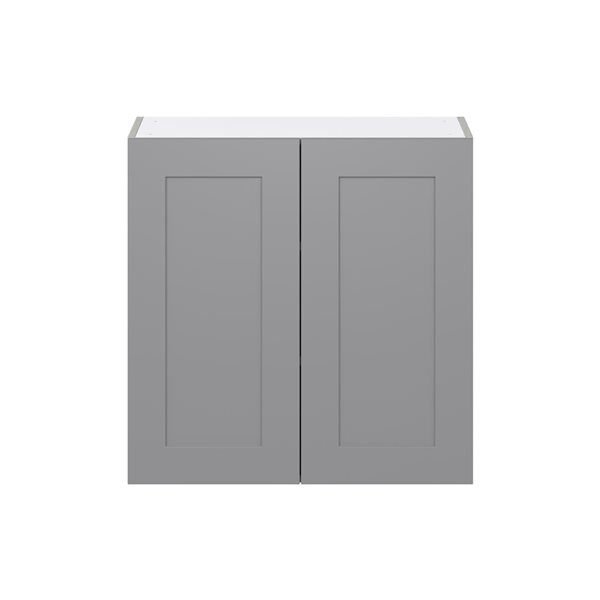 Hugo&Borg Beaumont 30 x 30 x 14.88-in Painted Slate Grey Door Wall Semi-Custom Cabinet