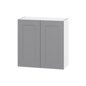 Hugo&Borg Beaumont 30 x 30 x 14.88-in Painted Slate Grey Door Wall Semi-Custom Cabinet