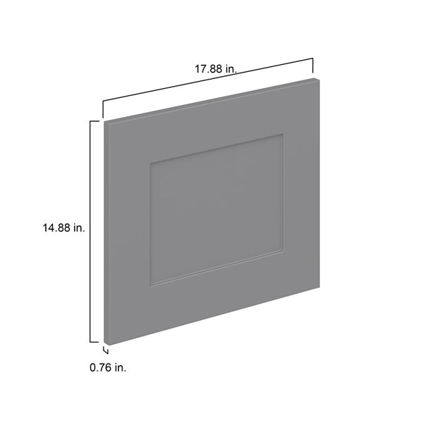 Hugo&Borg Beaumont 17.88 x 14.88 x 0.75-in Cabinet Door Front