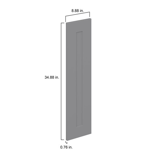 Hugo&Borg Beaumont 8.88 x 34.88 x 0.75-in Cabinet Door Front