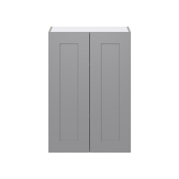 Hugo&Borg Beaumont 24 x 35 x 14.88-in Painted Slate Grey Door Wall Semi-Custom Cabinet