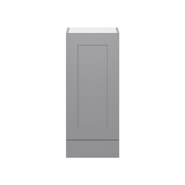 Hugo&Borg Beaumont 15 x 35 x 14.88-in Painted Slate Grey Door and Drawer Wall Semi-Custom Cabinet