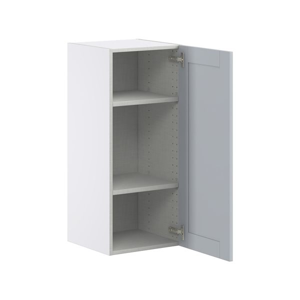 Hugo&Borg Charlesberg 15 x 35 x 14.88-in Light Grey Door Wall Semi-Custom Cabinet