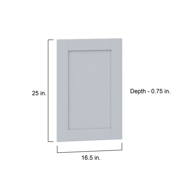 Hugo&Borg Charlesberg 16.5 x 25 x 0.75-in Cabinet Door Front