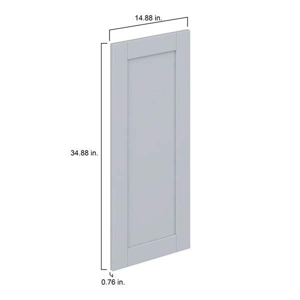 Hugo&Borg Charlesberg 14.88 x 34.88 x 0.75-in Cabinet Door Front